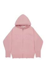 southst UPLOAD ZIP HOODY Pink