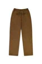 southst VINTAGE STITCHED LOGO SWEATPANTS - Washed brown