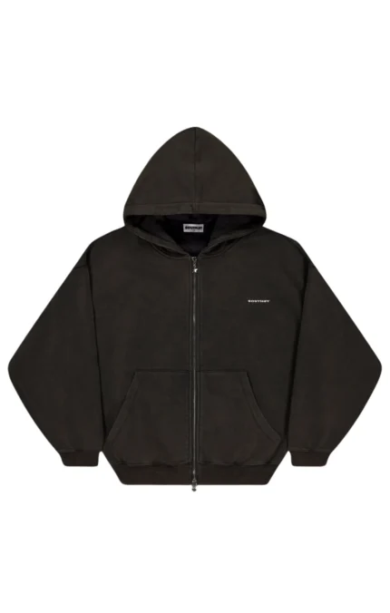 southsta FORM ZIP HOODY Antique Navy Black