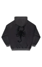 southsta STING HOODY Washed Black