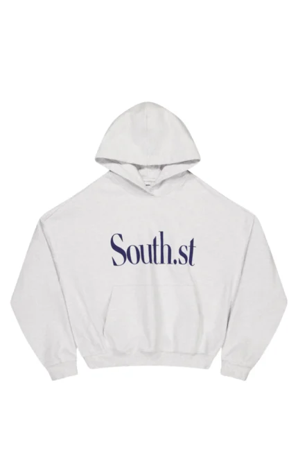 SOUTH HOODY Marl Grey
